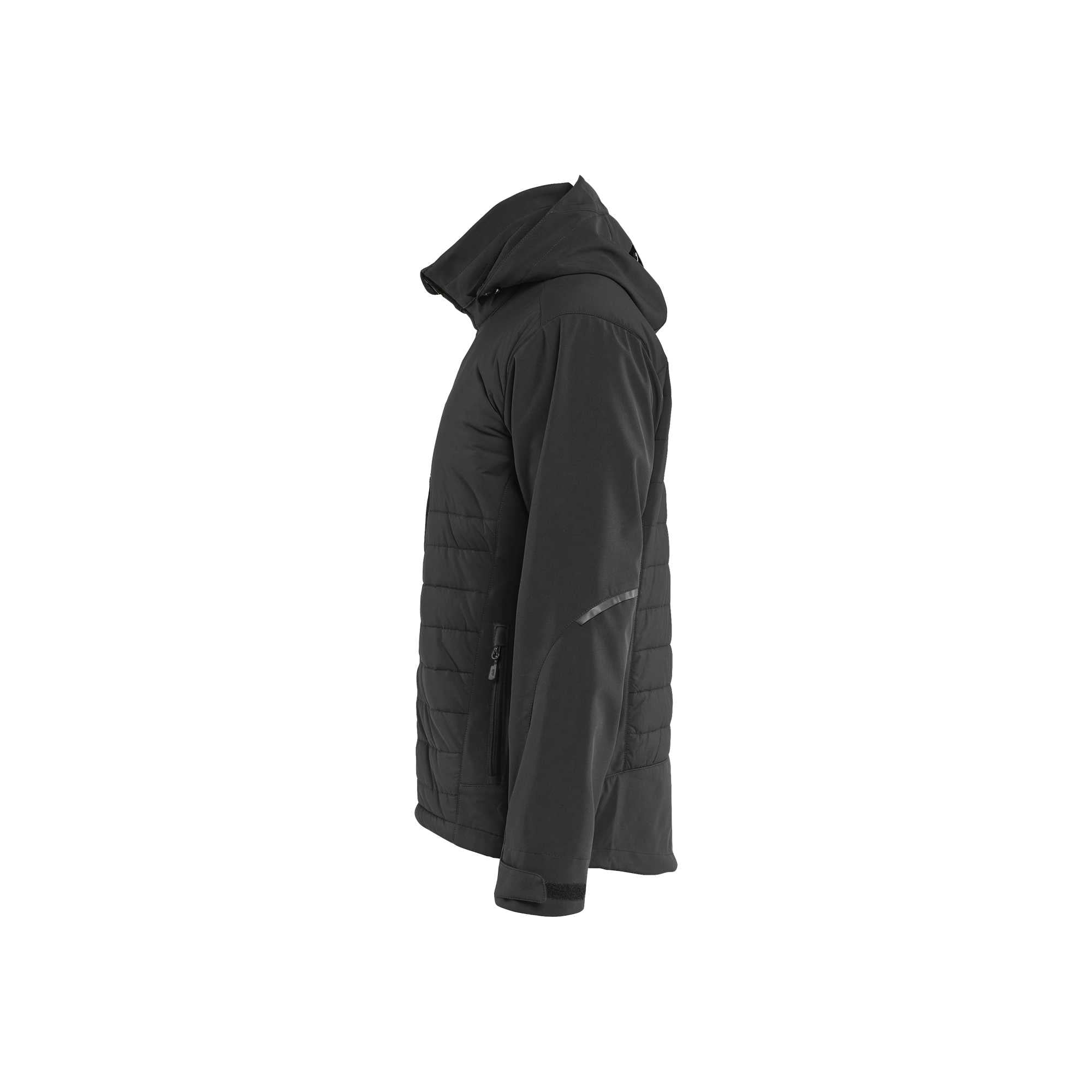 BLAKLADER 47432513 Hybrid Jacket Hi Vis Reflective Softshell Work Jacket MEN - Waterproof